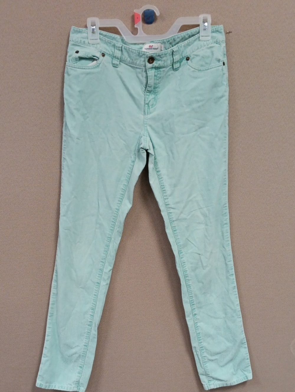 Vineyard Vines Mint Green Skinny Courdory Pants
